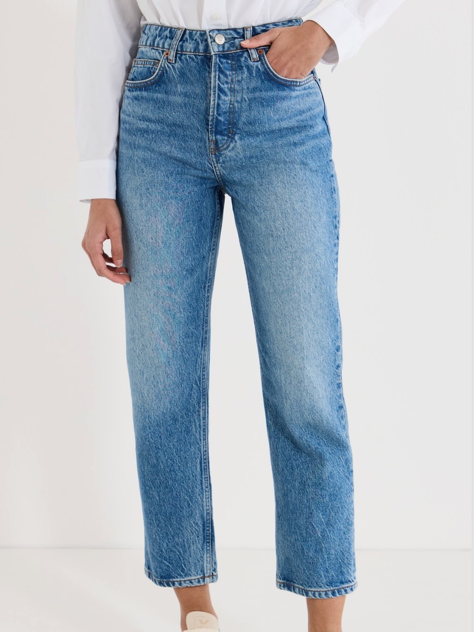 Reformation Jeans Women Cynthia High Rise Straight Straight Jeans, 29